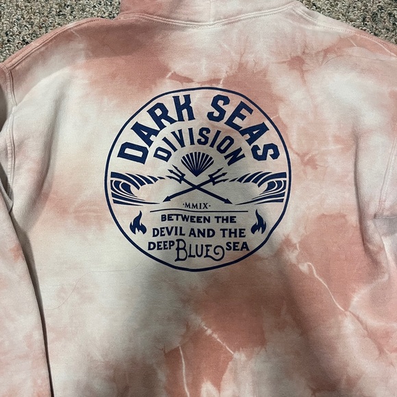 Dark Seas Tie Dye Hoodie - Picture 4 of 4